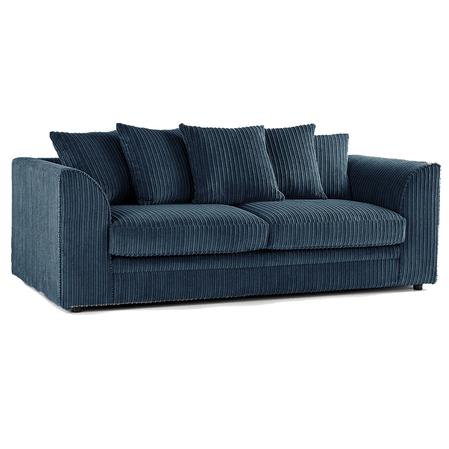 Luxor Full Jumbo Cord 3 Seater - Scatter Back