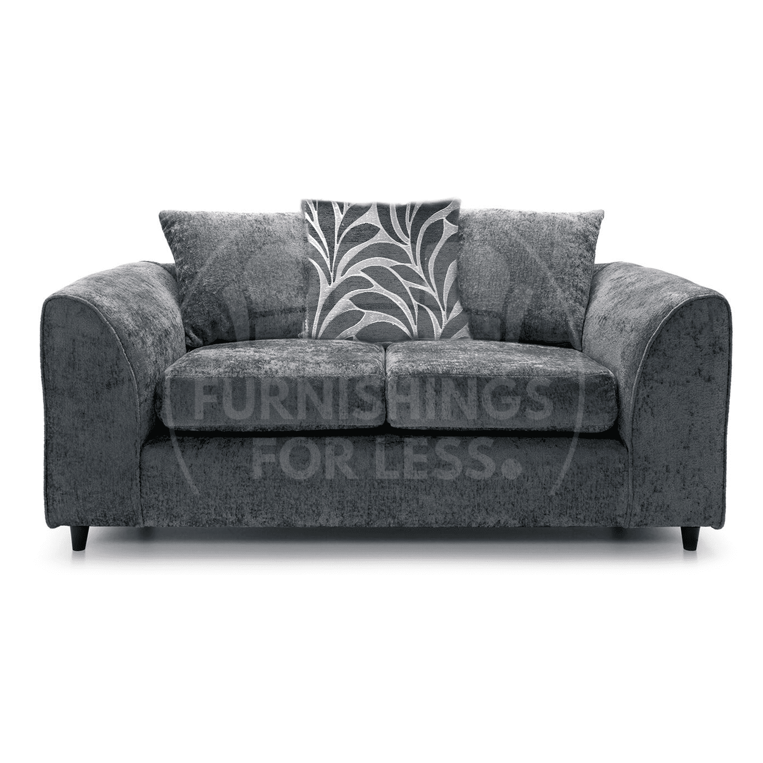 Zink Chenille Fabric 2 Seater Sofa
