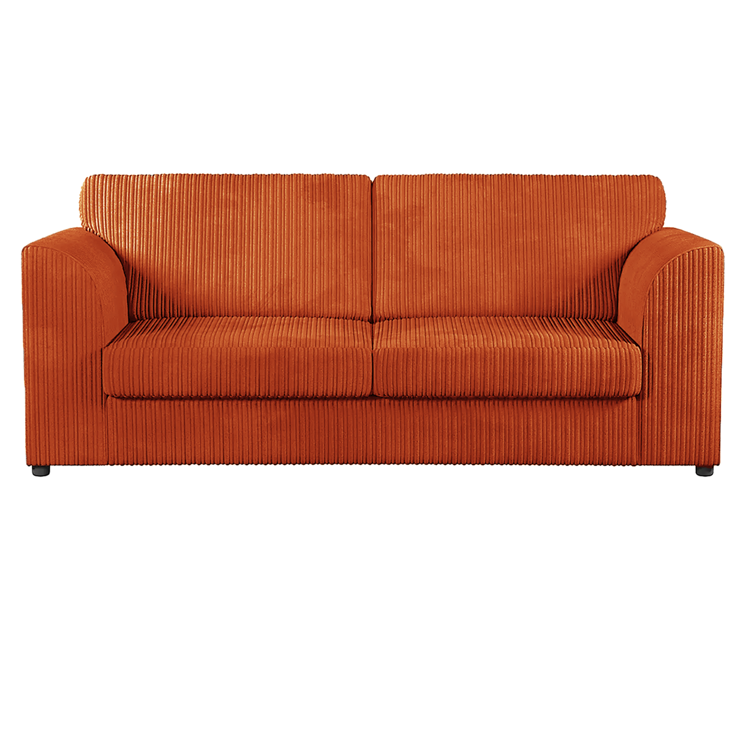 Luxor Full Jumbo Cord 3 Seater – Full Back
