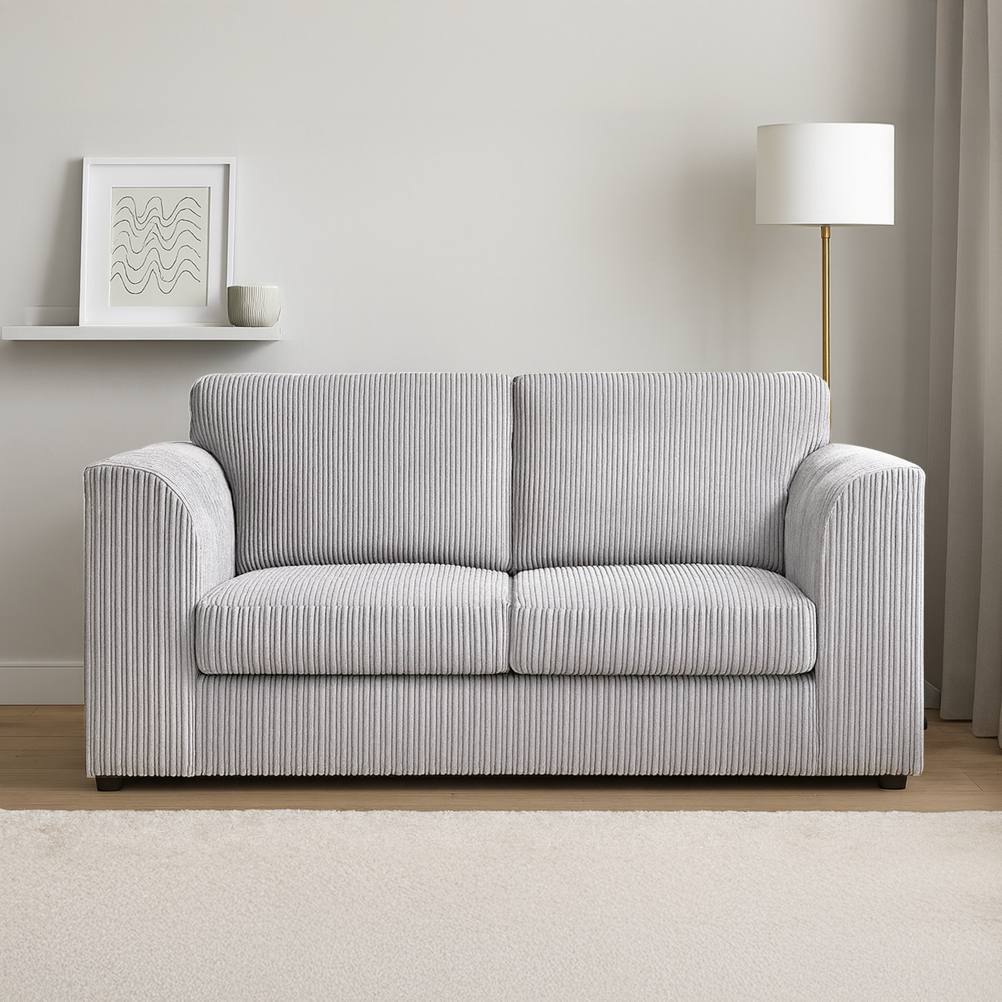 Luxor Full Jumbo Cord 2 Seater – Full Back