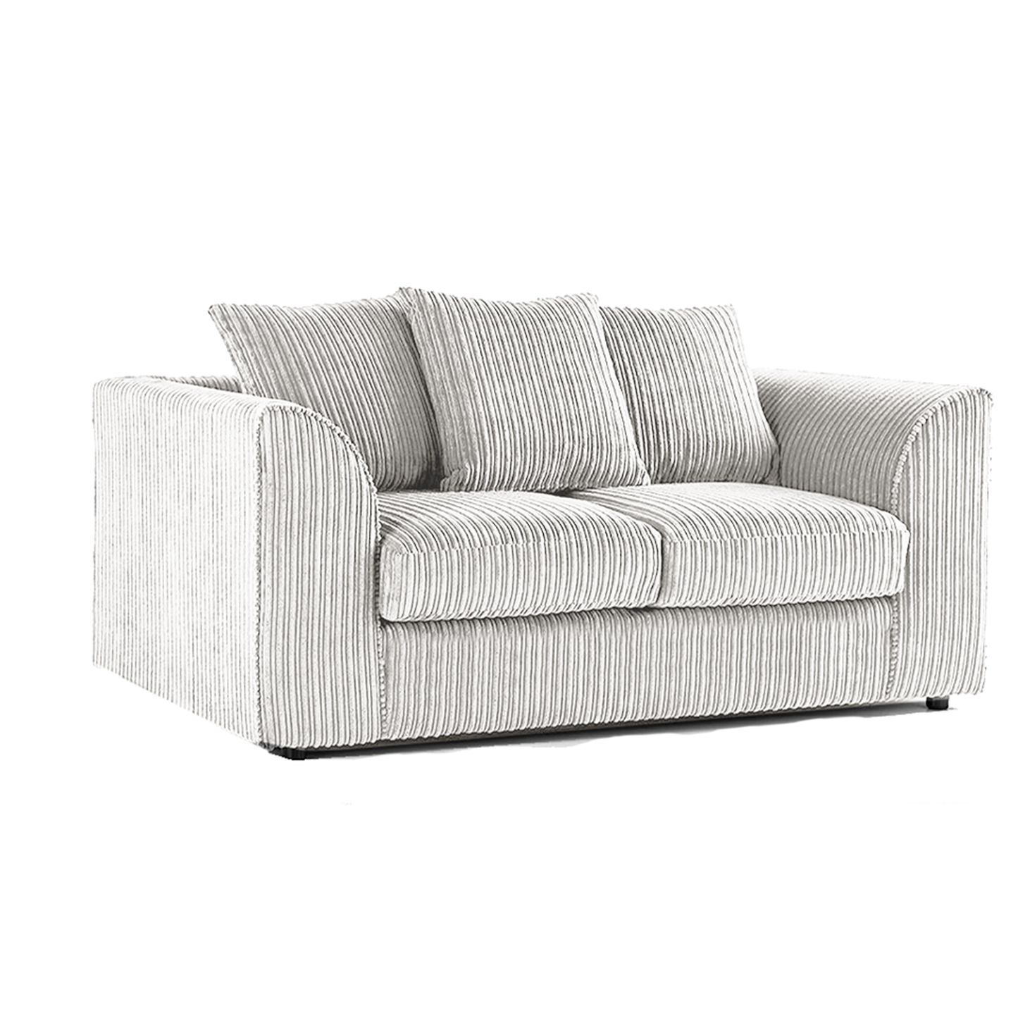 Luxor Full Jumbo Cord 2 Seater - Scatter Back