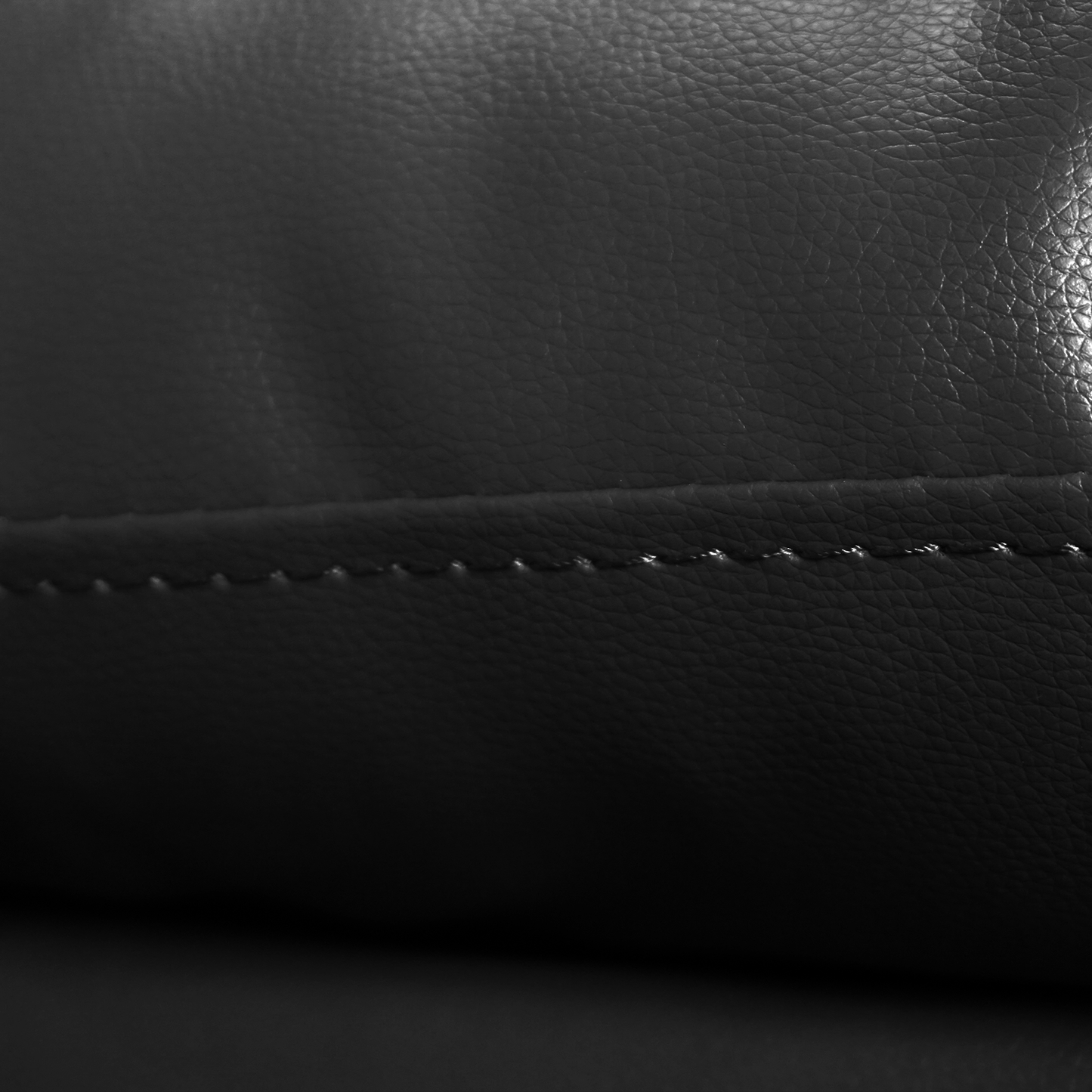 Leather 5 Seater Reclining Corner Sofa + Drinks Tray