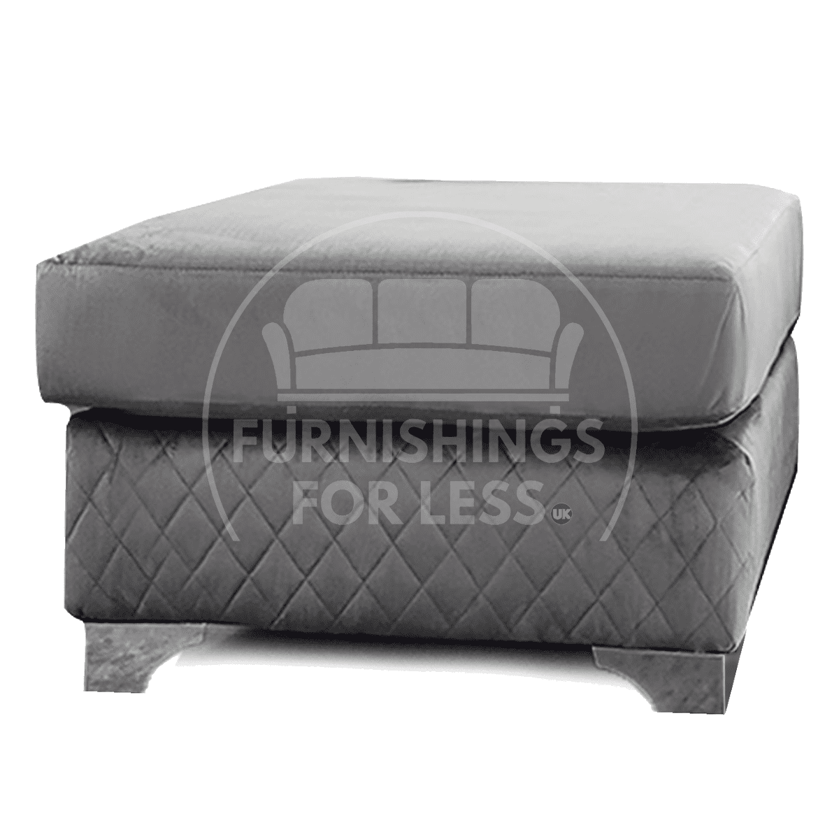 Victoria Plush Velvet Footstool
