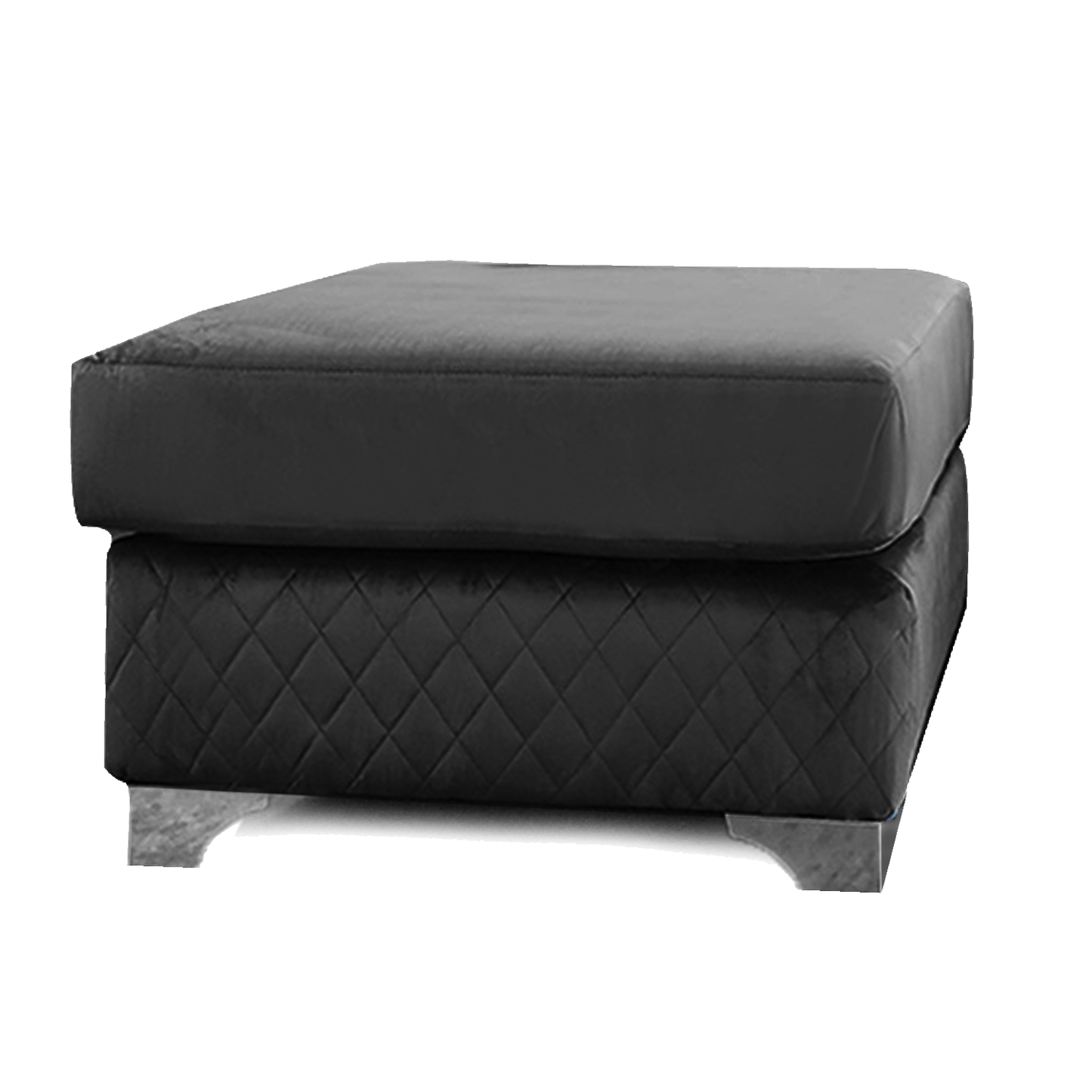 Victoria Plush Velvet Footstool