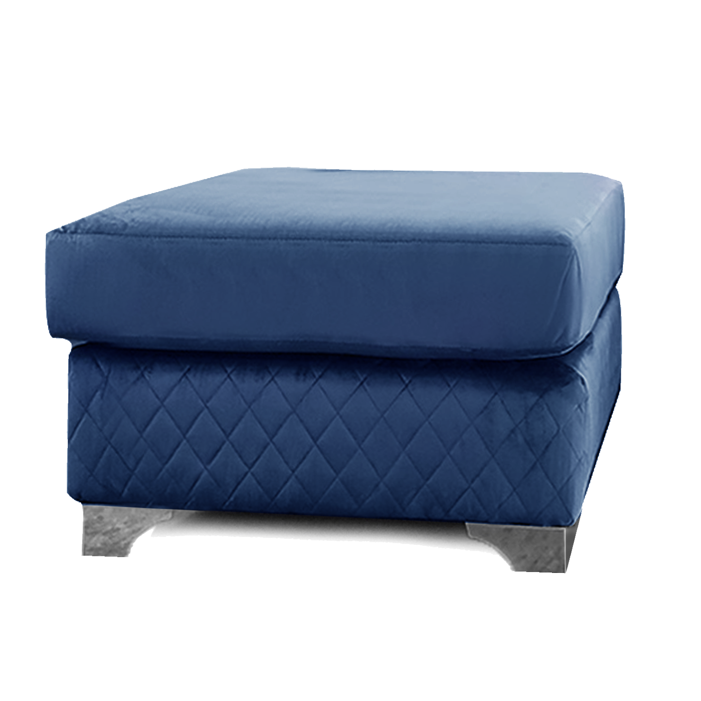 Victoria Plush Velvet Footstool