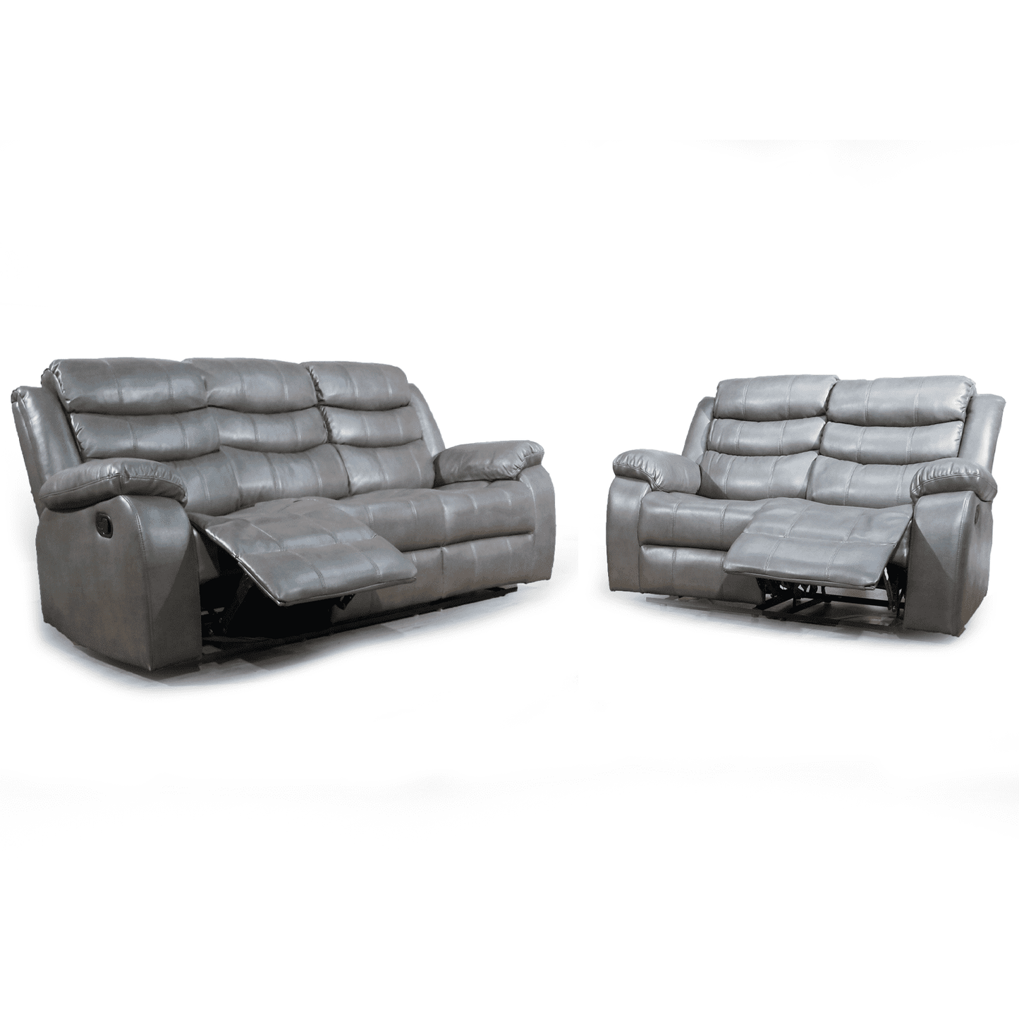 Venlo Leather Reclining Sofa Suite 3 + 2 Seater