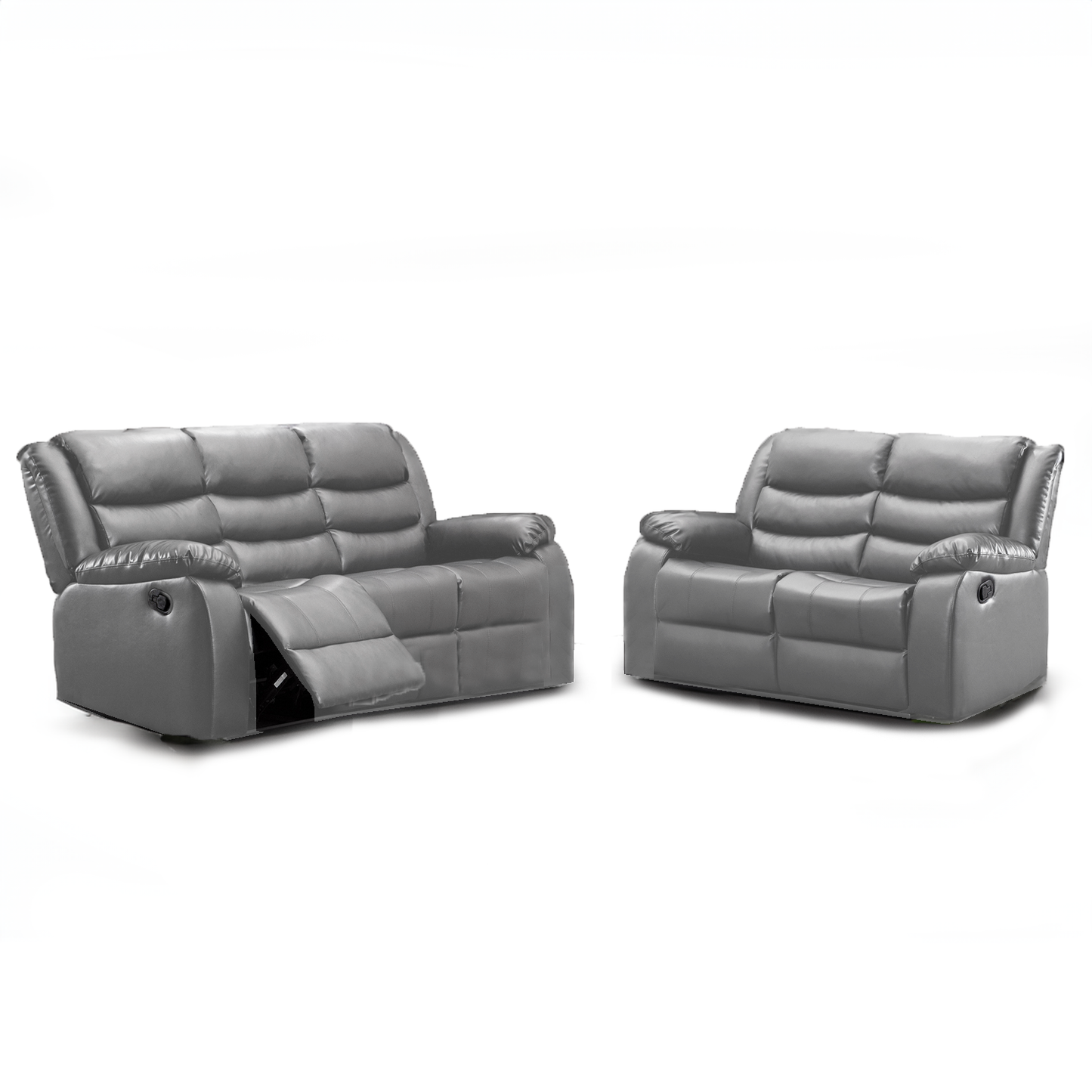 Venice Leather Reclining Sofa Suite 3 + 2 Seater