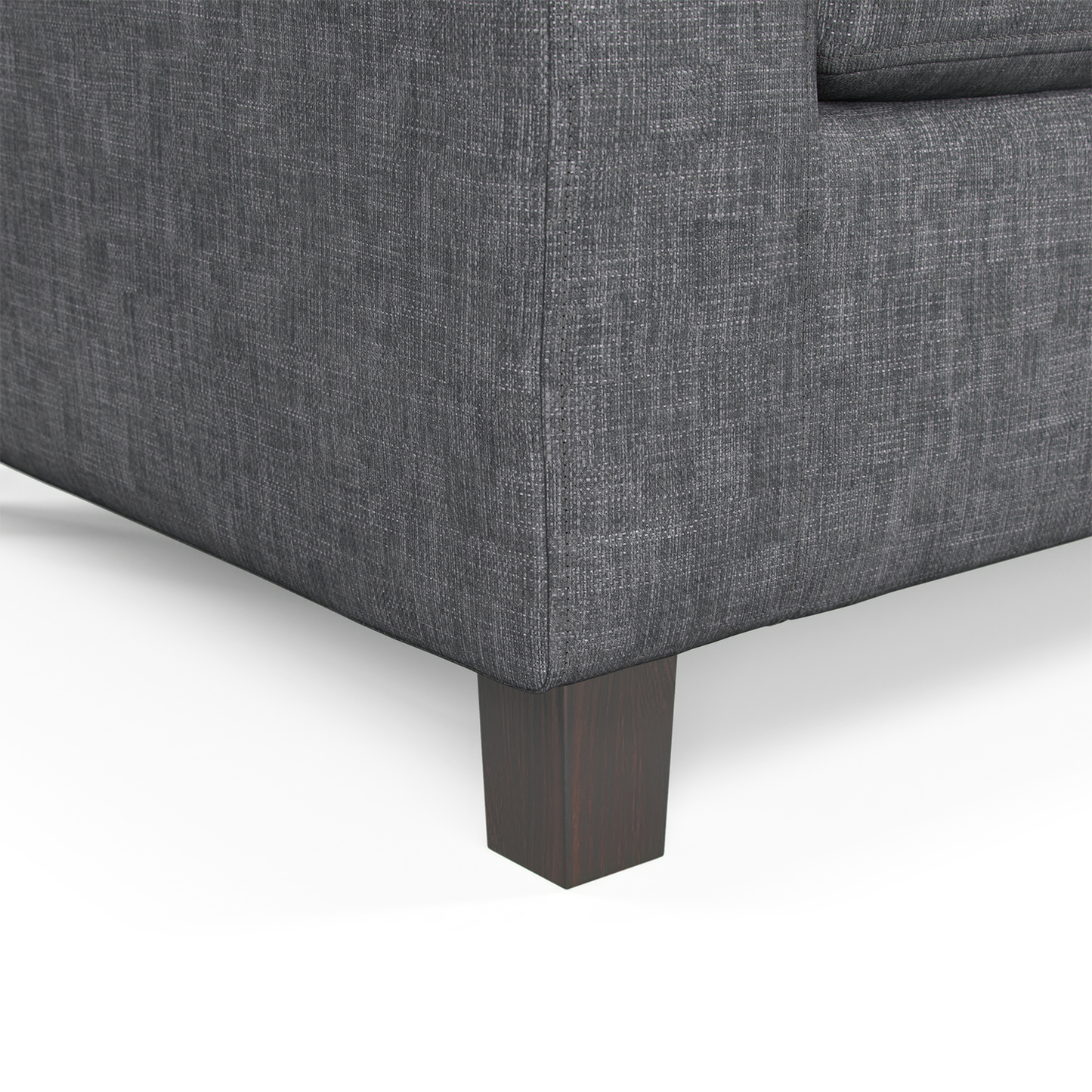 York Grey Turin Fabric Single Armchair