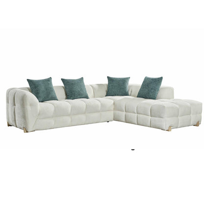 Geneva 5 Seater L Shaped Corner Sofa Right Hand Facing
