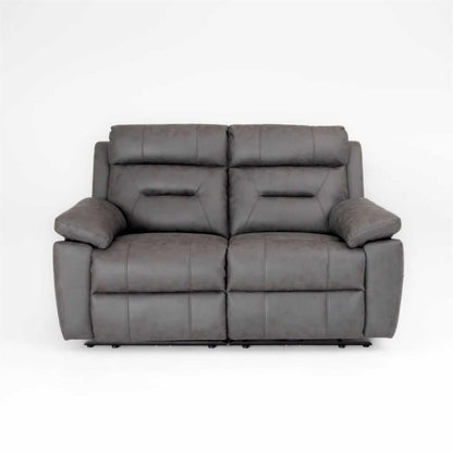 Lucy Electric Reclining 2 Seater Sofa Ink Grey USB Charging