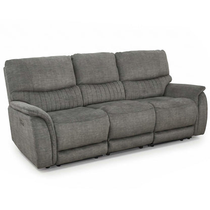 Hoxley Electric Reclining Sofa Suite 3 + 2  Charcoal