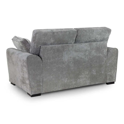 Montford Grey Fabric 3 + 2 Sofa Suite High Back