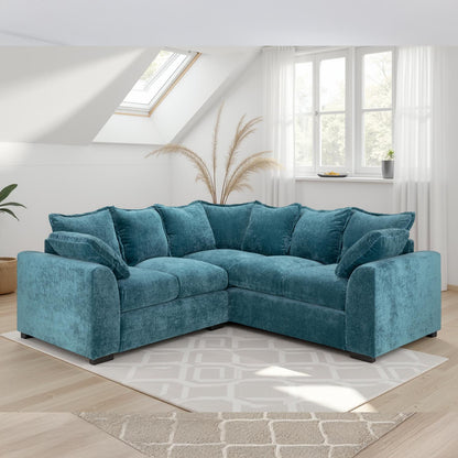 Colby 5 Seater L Shaped Corner Sofa Fabric