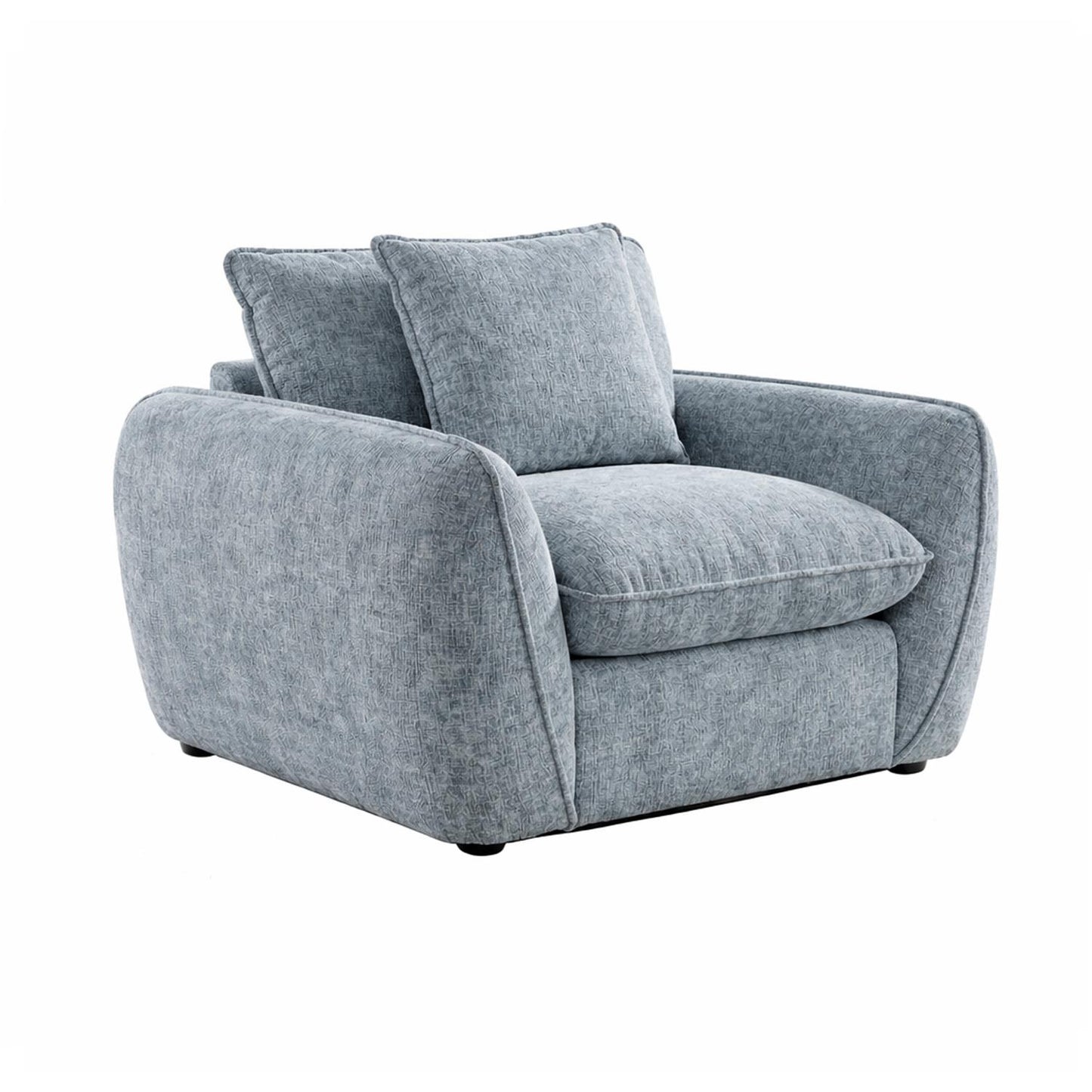 Berti Fabric Armchair Beige or Grey