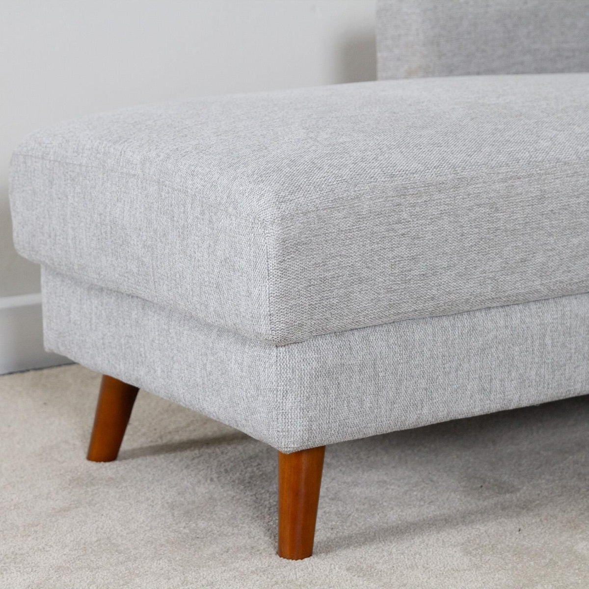 Jasper Universal Corner Sofa Reversible Chaise Dark Grey Grey Beige