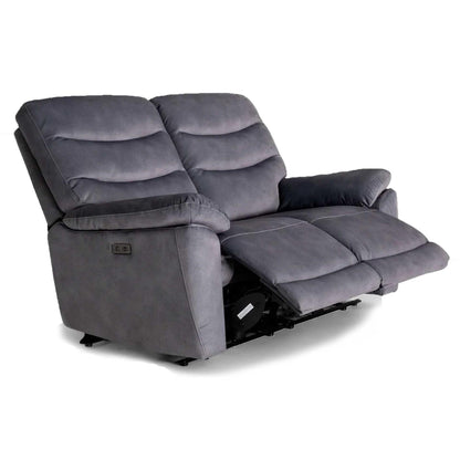 Tilly Electric Reclining 3 Piece Sofa Suite 2 + 1 + 1 Charcoal