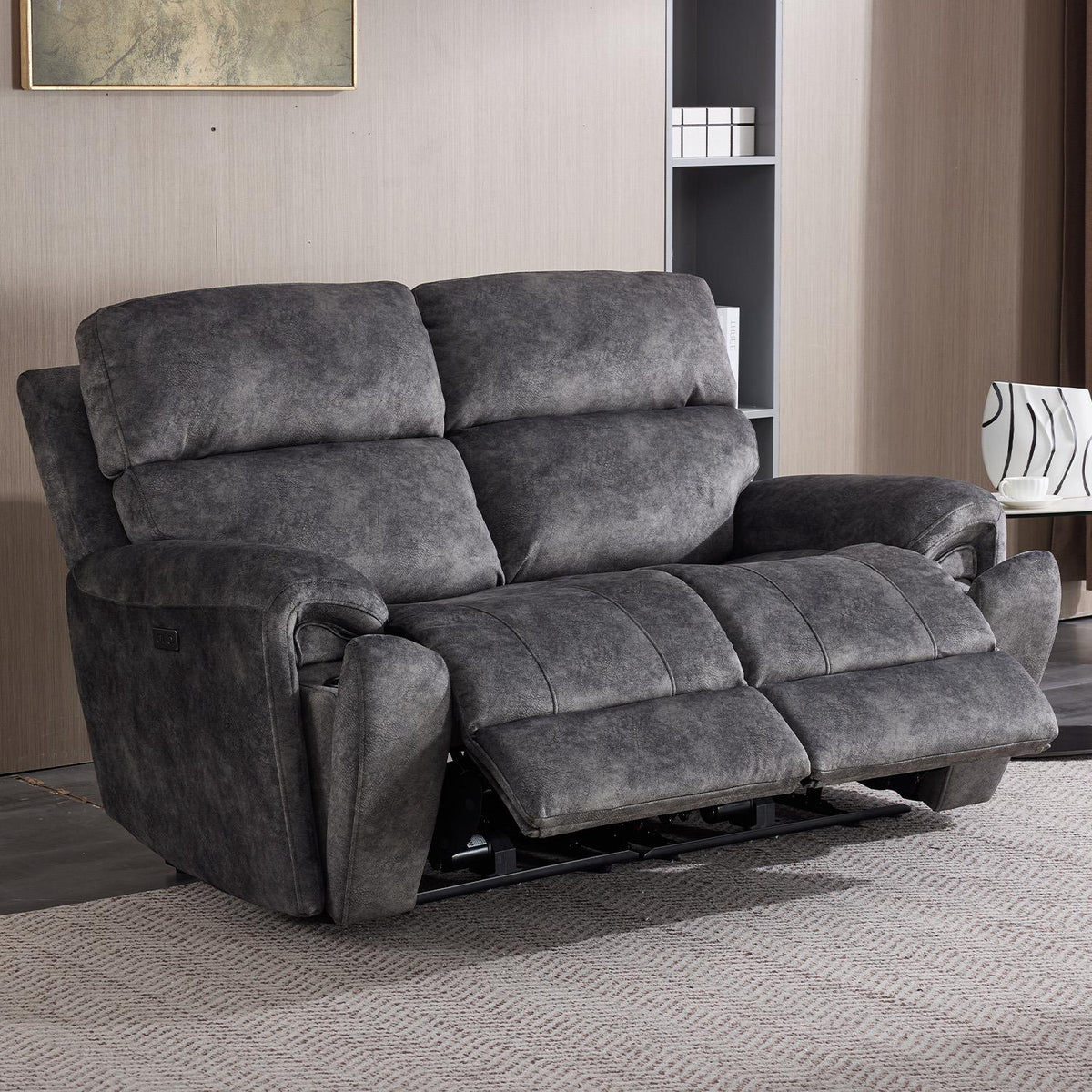 Valtos 3 + 2 + 1 Electric Recliner Sofa Suite Truffle or Grey