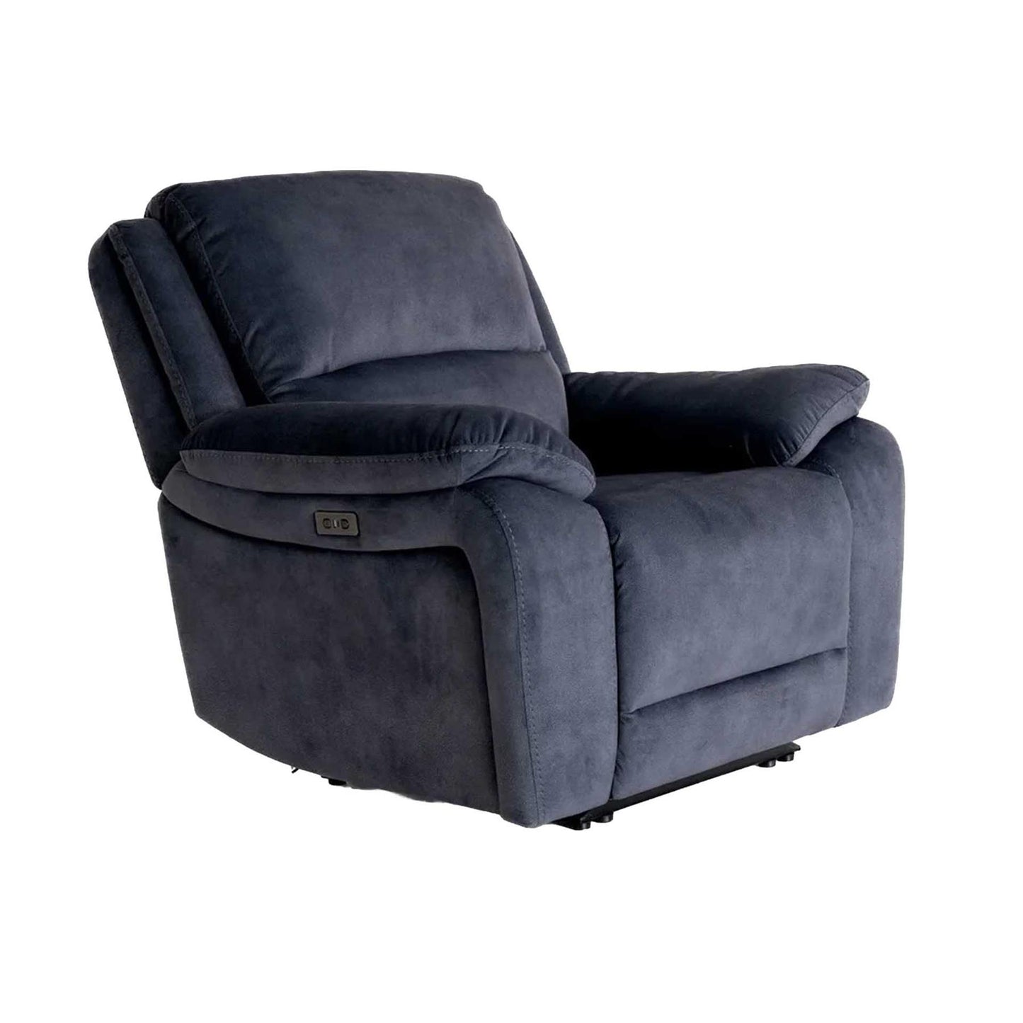 Bella Electric Reclining 3 Piece Sofa Suite 3 + 2 + 1 Grey