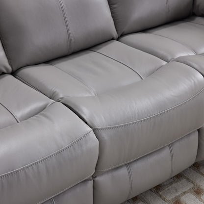 Knowle Electric Reclining 3 Piece Sofa Suite 3 + 1 + 1 Pisa Grey