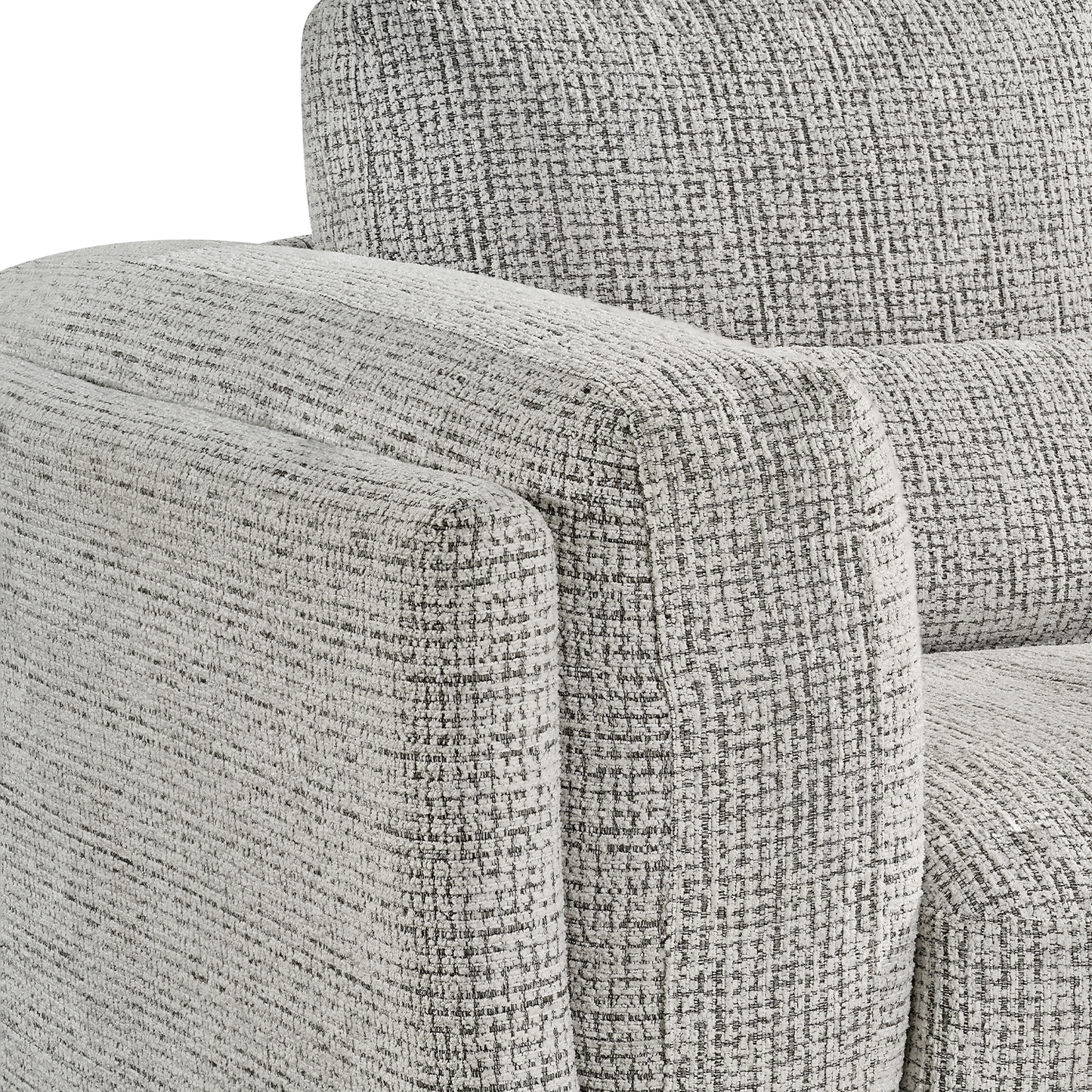 Bali Modern 2 Seater Chenille Sofa Beige or Grey