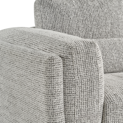 Bali Modern 2 Seater Chenille Sofa Beige or Grey