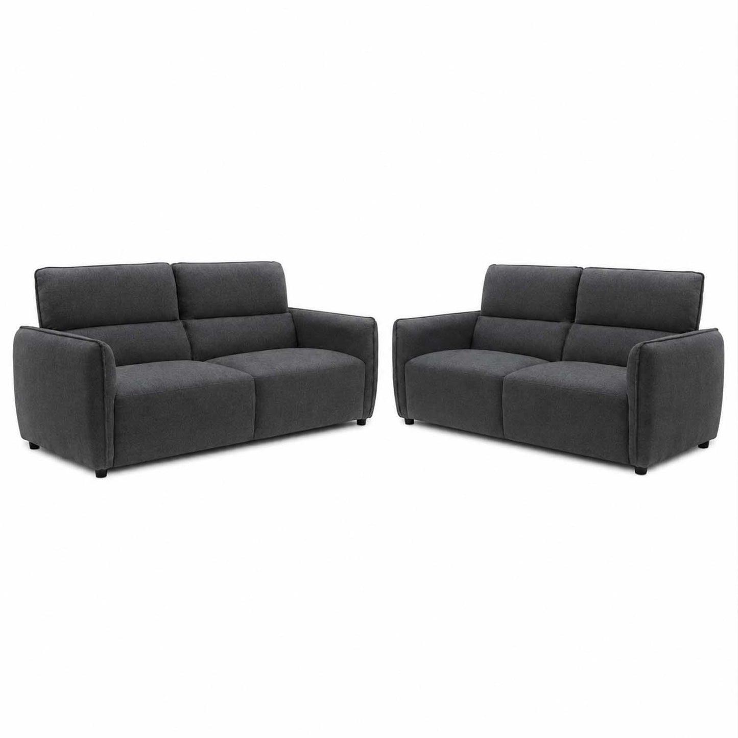Ashcroft 3 + 2 Seater Sofa Suite, Chenille Fabric, 3 Colour Options