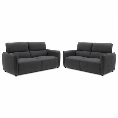 Ashcroft 3 + 2 Seater Sofa Suite, Chenille Fabric, 3 Colour Options