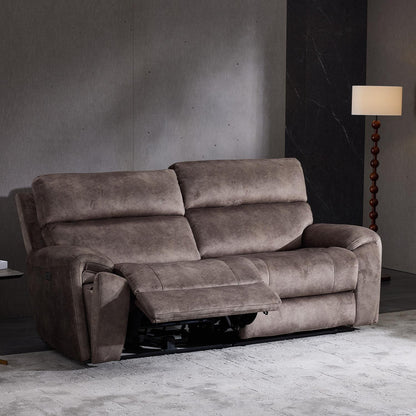 Valtos 3 + 2 + 1 Electric Recliner Sofa Suite Truffle or Grey