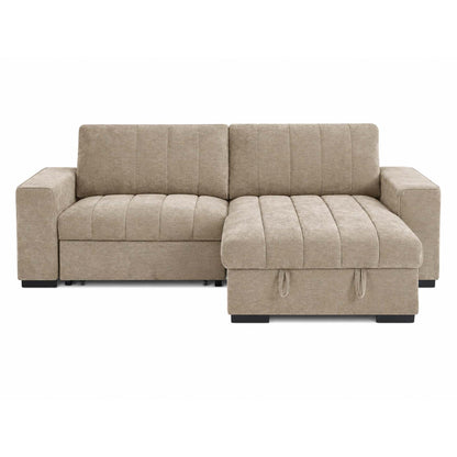 Frankie Universal Corner Sofa Bed with Storage USB & Cupholder