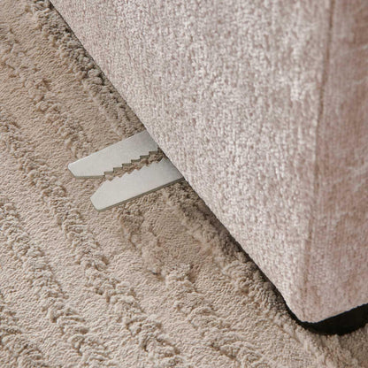 Symphony Chenillle Fabric Modular Chaise L shaped Corner Sofa