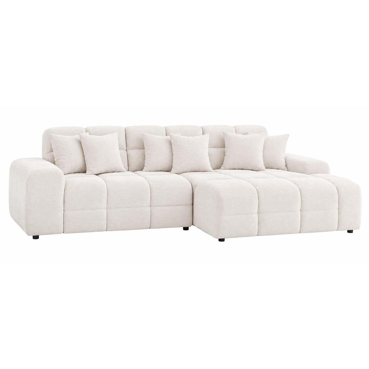 Jenson Plush Velvet Corner Sofa Left Right Hand Facing with Chaise