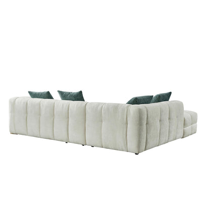 Geneva 5 Seater L Shaped Corner Sofa Left Hand Facing