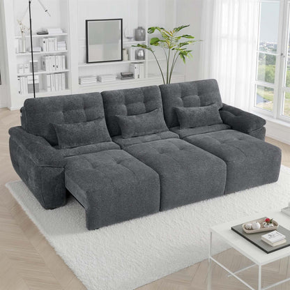 Drayton Electric Sofa Bed Large 3 Seater with Power Sliding Seats