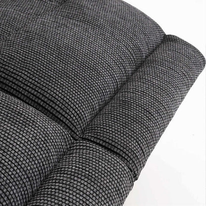 Carla Electric Reclining 3 Piece Sofa Suite 2 + 1 + 1 Black