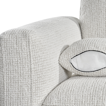 Bali Modern 2 Seater Chenille Sofa Beige or Grey