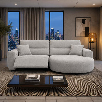Denton Electric Recliner Chaise Sofa Left or Right Hand Facing