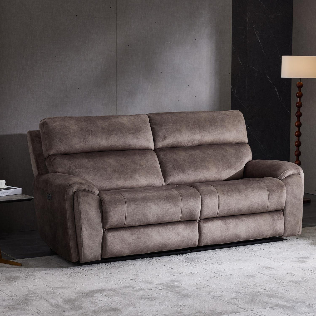 Valtos 3 Seater Electric Reclining Sofa Truffle or Grey