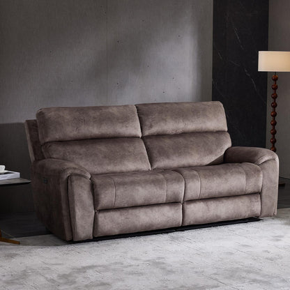 Valtos 3 Seater Electric Reclining Sofa Truffle or Grey