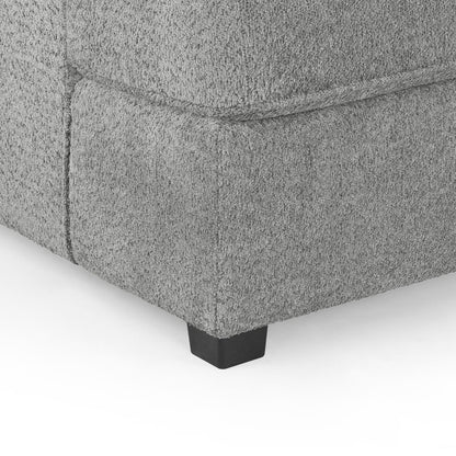 California Boucle Beige or Grey U shaped 6 Seater Sofa