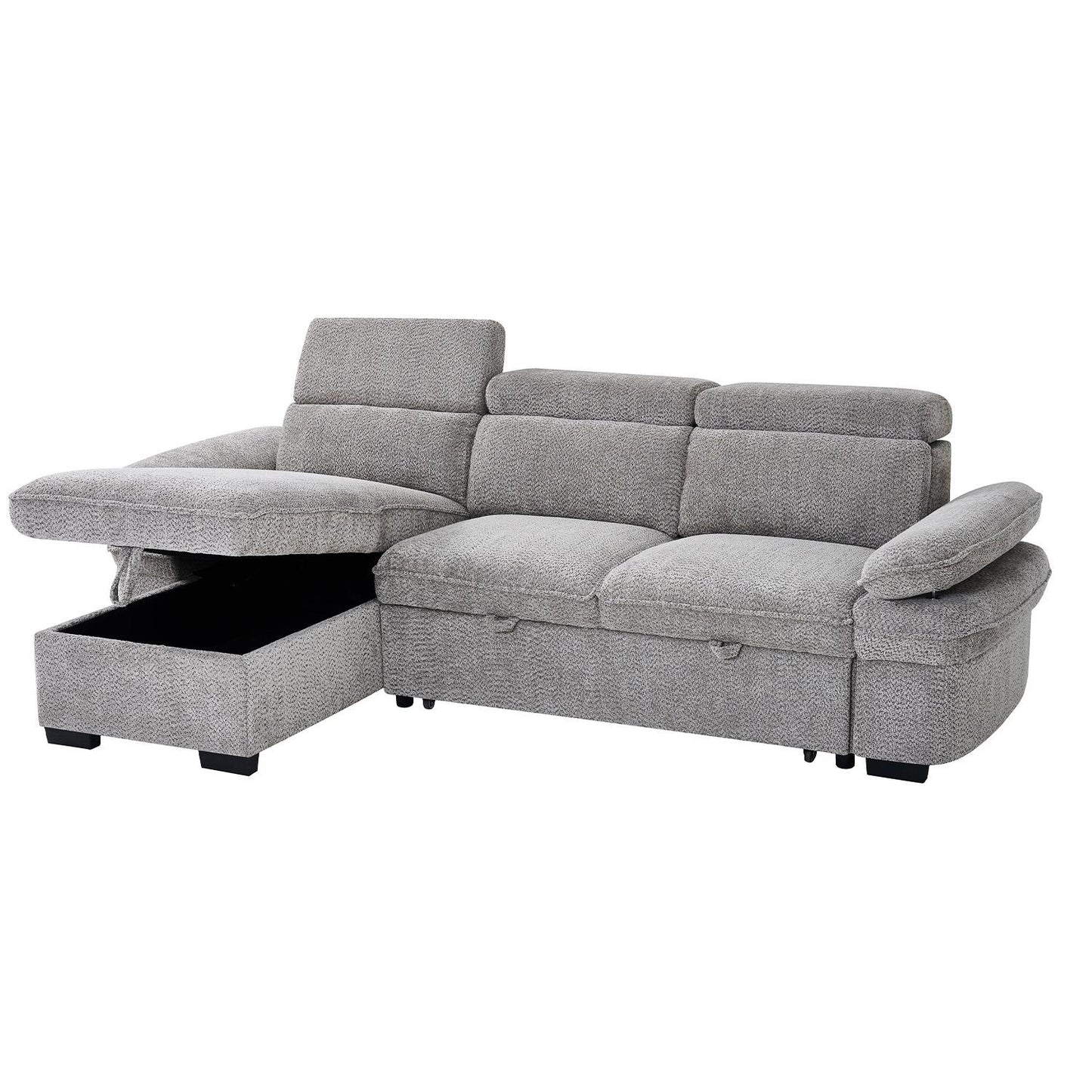 Blake Universal Corner 4 Seater Fabric Sofa Bed