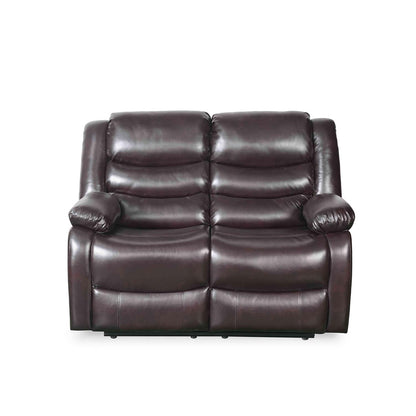 Cortland Leather Look 3 + 2 Sofa Suite Manual Reclining Black or Brown
