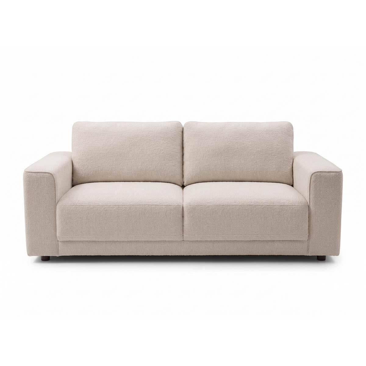 Melrose Woven Fabric 3 + 2 + 1 Three Piece Sofa Suite Beige or Grey