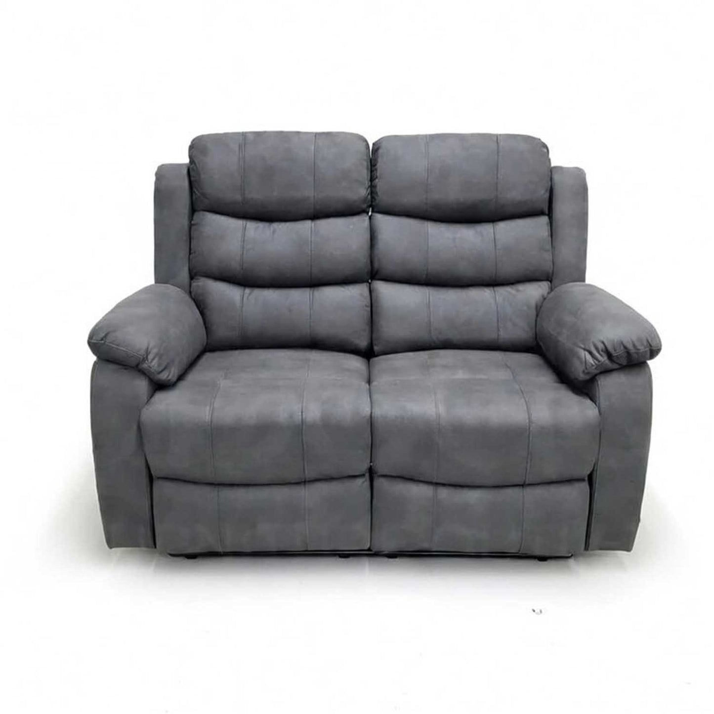Alaska Grey 3 Piece Reclining Sofa Suite