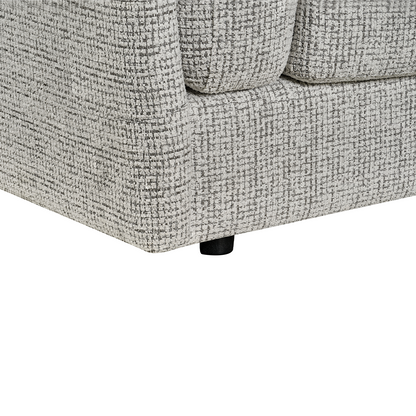 Bali Modern 2 Seater Chenille Sofa Beige or Grey