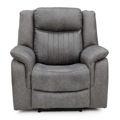 Lennox Grey Tech Fabric Armchair with USB & USB-C Charging