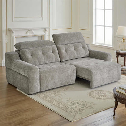 Harrington Electric Sofa Bed Chenille with Adjustable Headrests