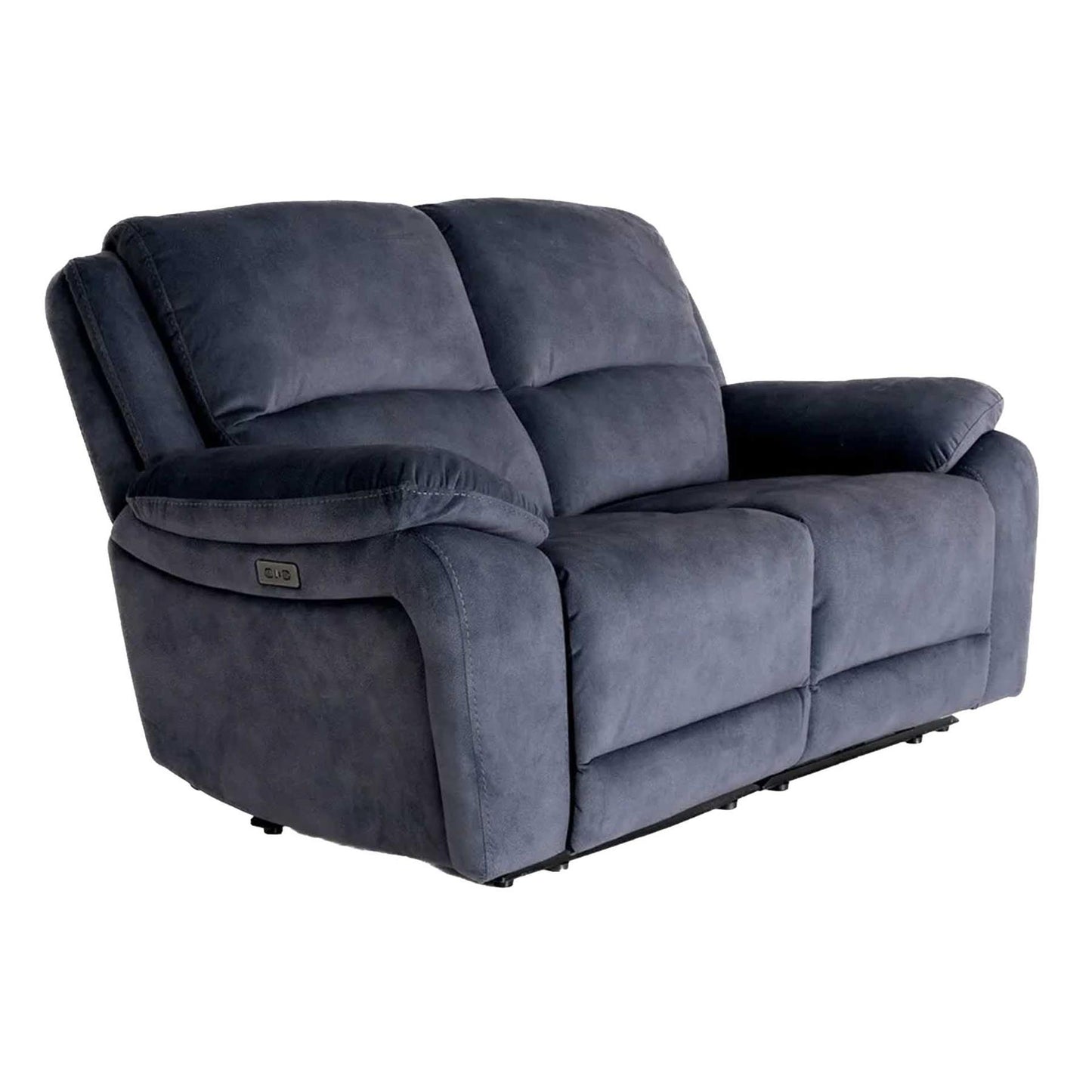 Bella Electric Reclining 3 Piece Sofa Suite 2 + 1 + 1 Grey