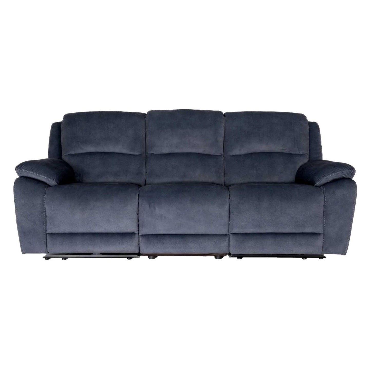 Bella Electric Reclining 3 Piece Sofa Suite 3 + 2 + 1 Grey