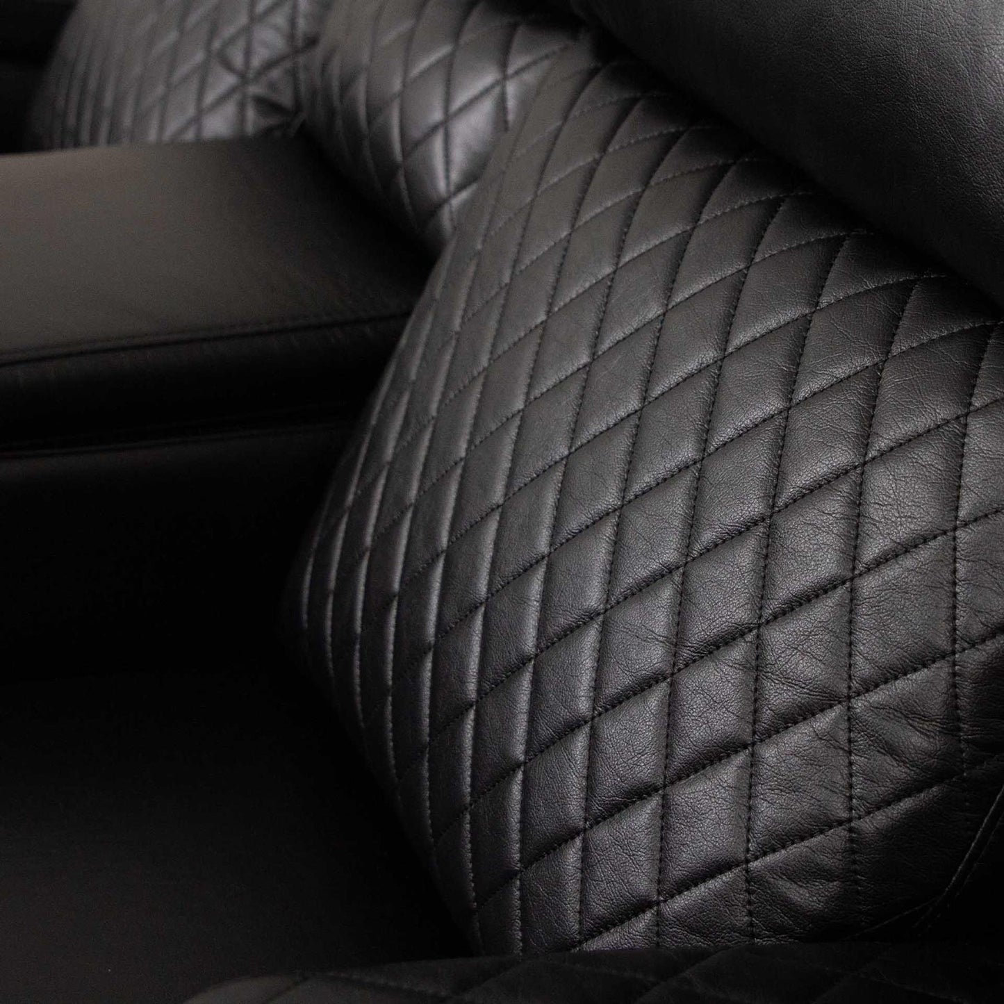 Felix Black or Grey Leather Electric Reclining Sofa Suite USB Cup Holder
