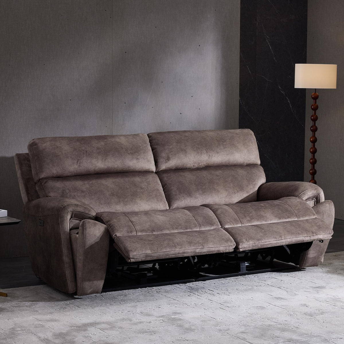 Valtos 3 + 2 + 1 Electric Recliner Sofa Suite Truffle or Grey
